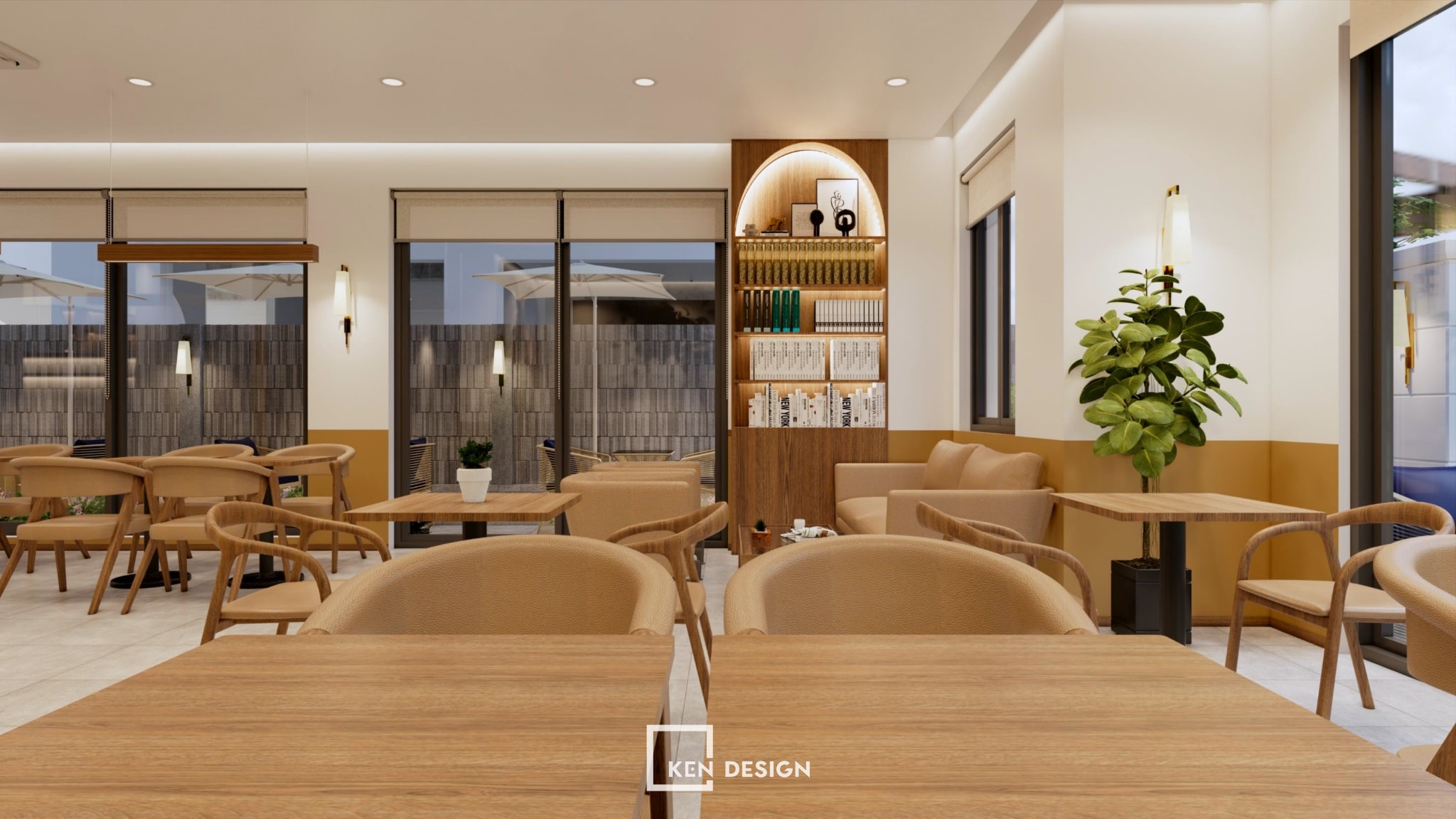 Thiết kế TAX Cafe tại Ocean Park